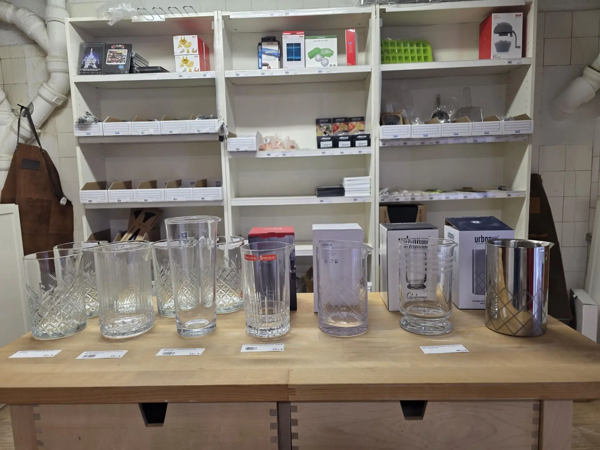 Verres à mélange Mixing glass | OOGY WAWA Paris 15