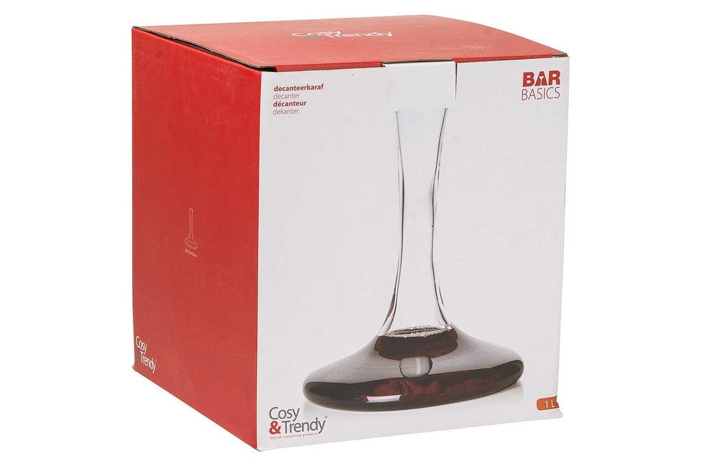 CARAFE A DECANTER CLEAR D21,5XH23CM