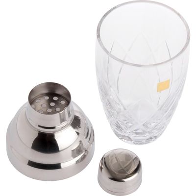 Yarai Shaker 3 pieces en verre et inox