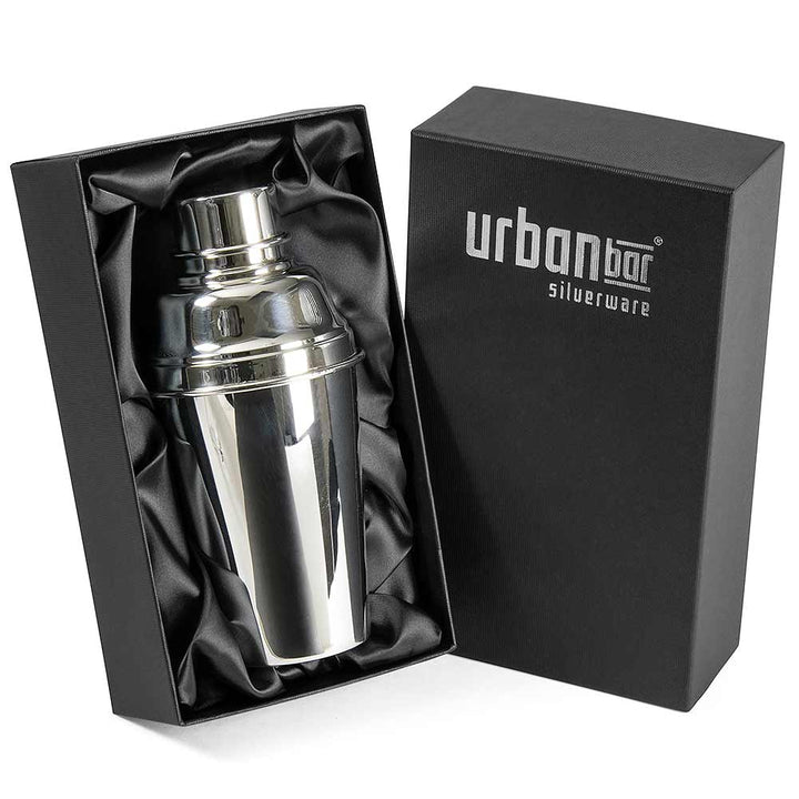 Shaker Cobbler plaqué argent 57cl "Giancarlo Mancino" - Urban Bar