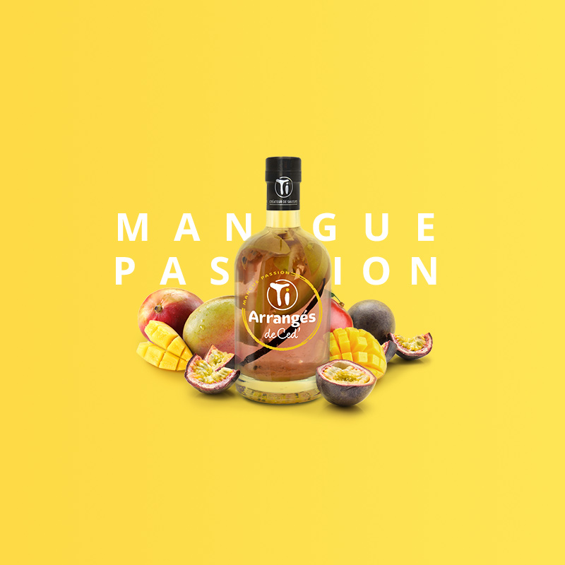 Rhum Ti Arrangé de Ced' – Mangue Passion 70cl 32% 