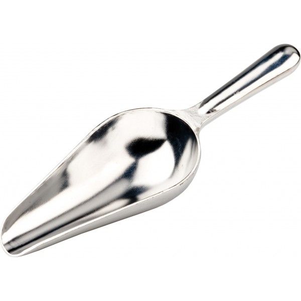 Small aluminum ice scoop 11.5cm