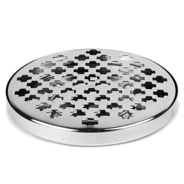 Drainer for Jigger Doser matt round stainless steel diameter 12.5cm