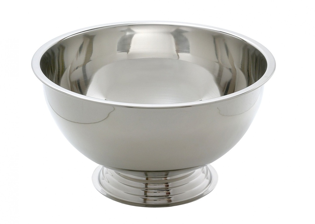 [10809] Vasque à champagne - Punch Bowl inox diamètre 40cm 12 litres