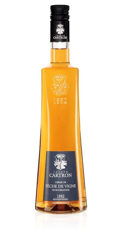 Crème de Pêche de Vigne de Bourgogne 50cl - 18% - Joseph Cartron