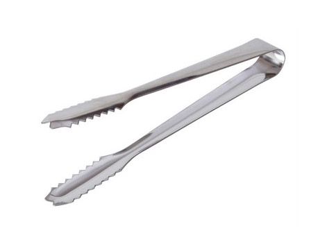 [10078] Flat ice tongs 16.5 cm