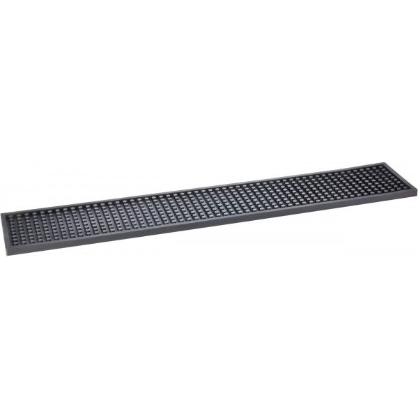 Deluxe black bar mat 70x10cm - The Bars