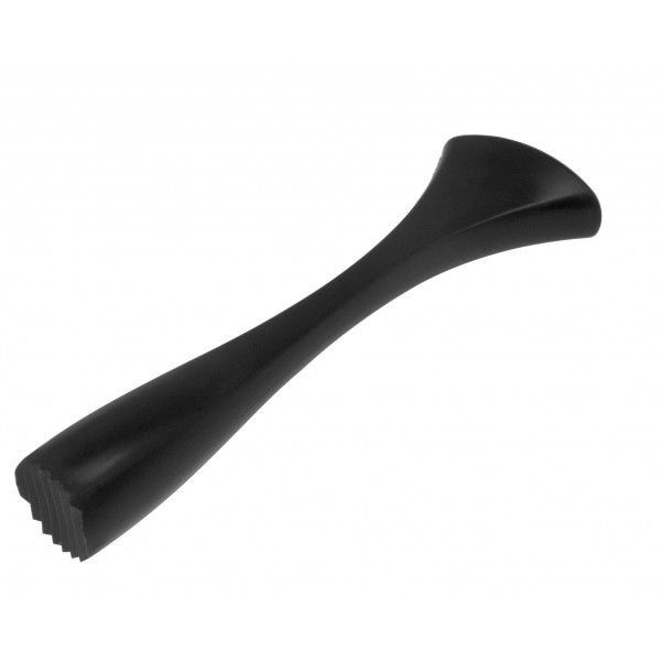Black ergonomic muddler 23cm - The Bars