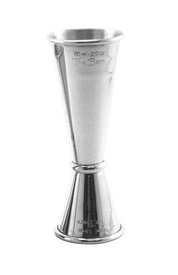 [J012] Japanese jigger 15-30/45-60ml stainless steel