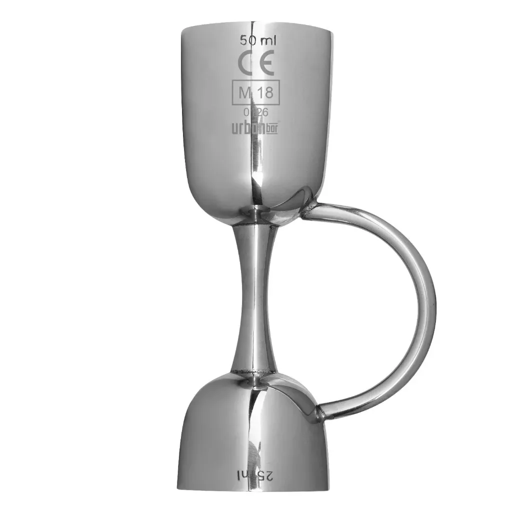 [UB3277] Doseur jigger "Coley" doseur 25/50ml inox Certifié CE - URBAN BAR