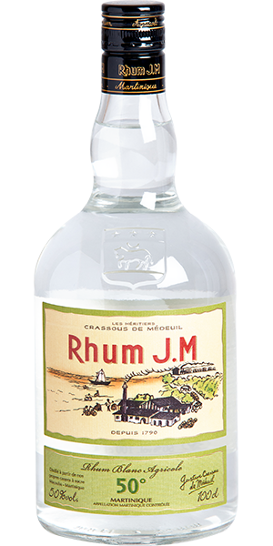 Rhum JM Blanc 50% 100cl