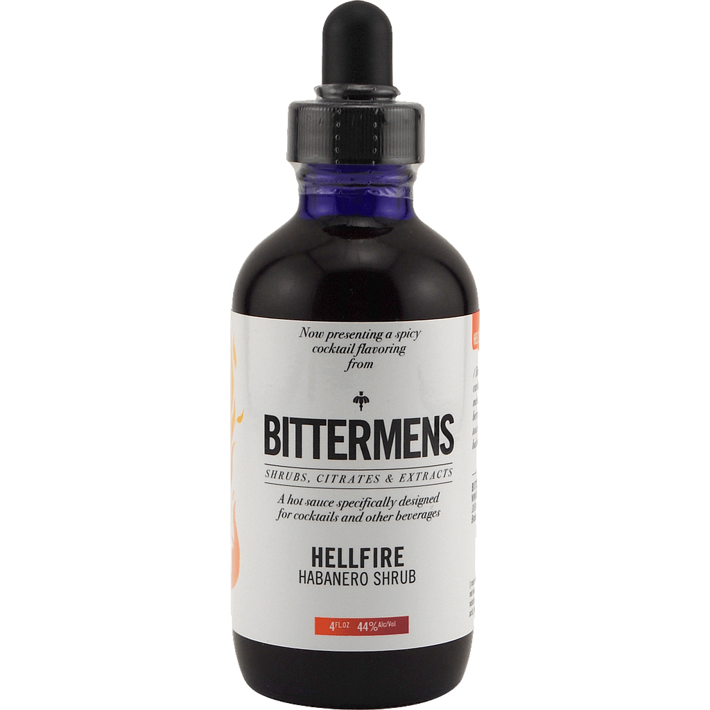 Hellfire Habanero Shrub 44° 14,6cl - Bittermens