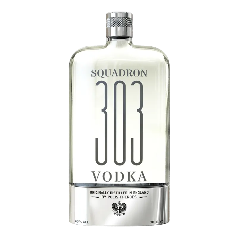 Vodka Squadron 303 original flask 70cl - 40°