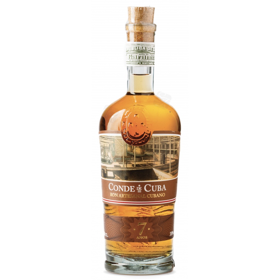 Rhum Conde de Cuba 7 ans - 70cl 38%
