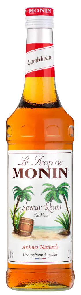 Rum flavored syrup 70cl - MONIN