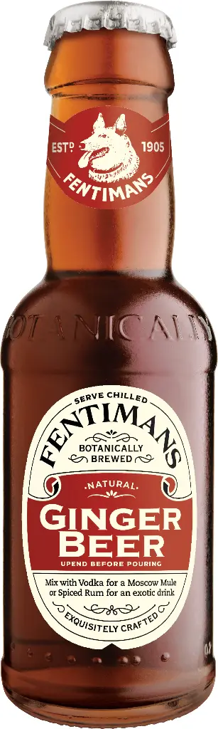 4x Fentimans Ginger Beer 200ml