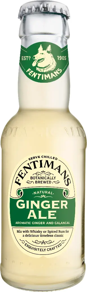 4x Fentimans Ginger Ale 200ml