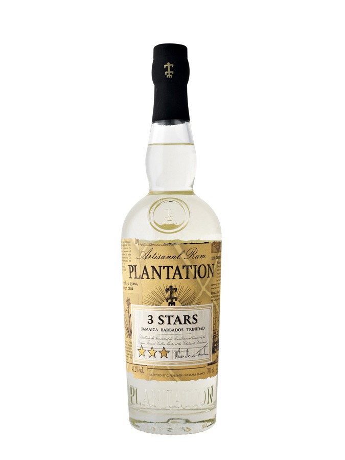 Rum Three Star 41.2% 70cl - Plantation Rum