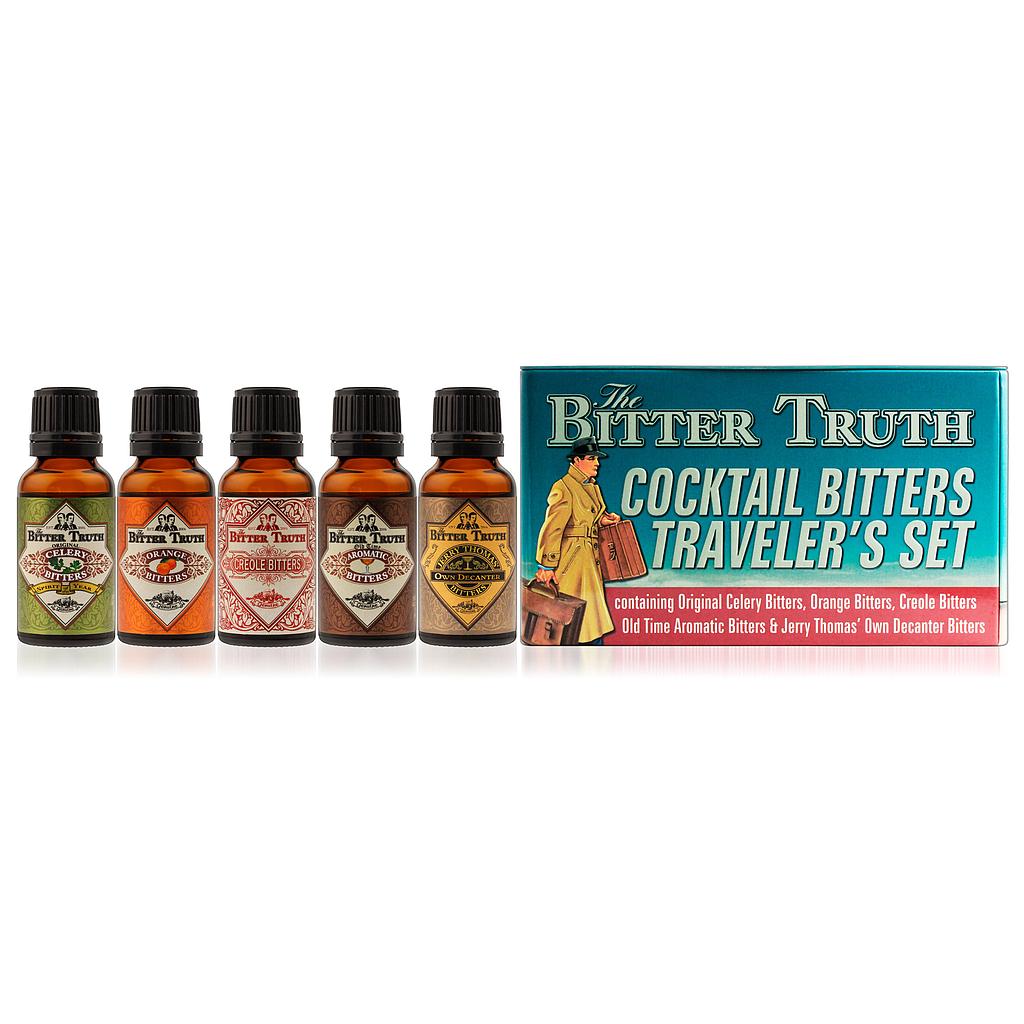 Traveler Set 5 x 2 cl 38.2% - Bitter Truth 