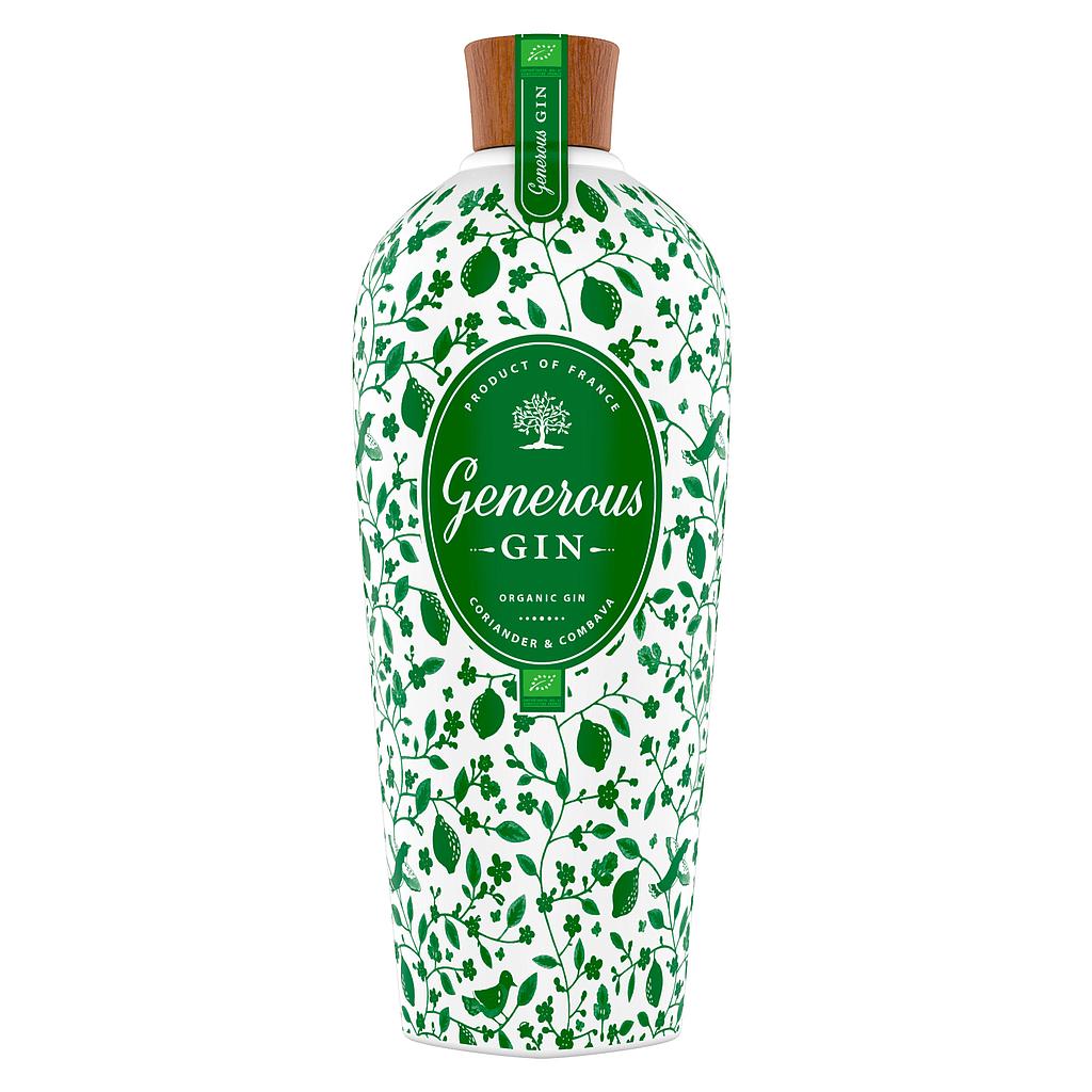 Generous Gin Bio Coriandre & Combava 44% 70cl