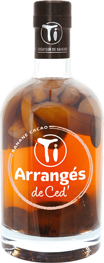 Ti Arranged Rum by Ced' - Banana Cocoa 70cl 32%