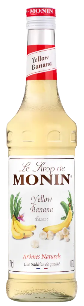 Yellow Banana Syrup 70cl - MONIN