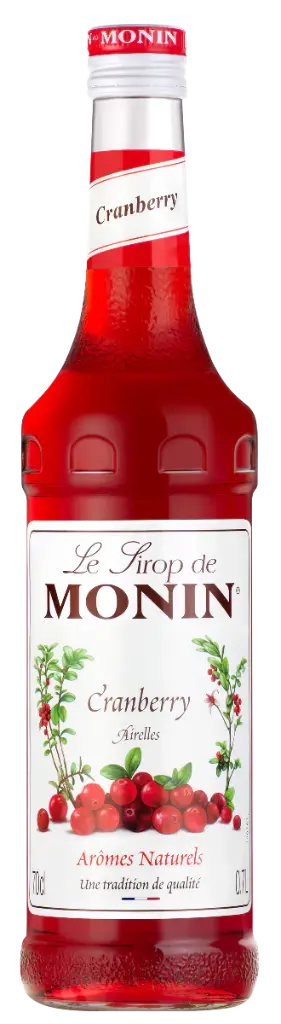 Sirop Airelles/Cranberry 70cl - MONIN 
