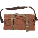 Sacoche barman Roll Up Canvas marron (vide)