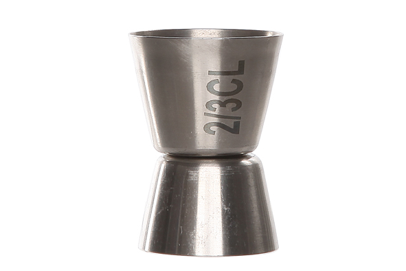 Jigger 2/3cl stainless steel brushed