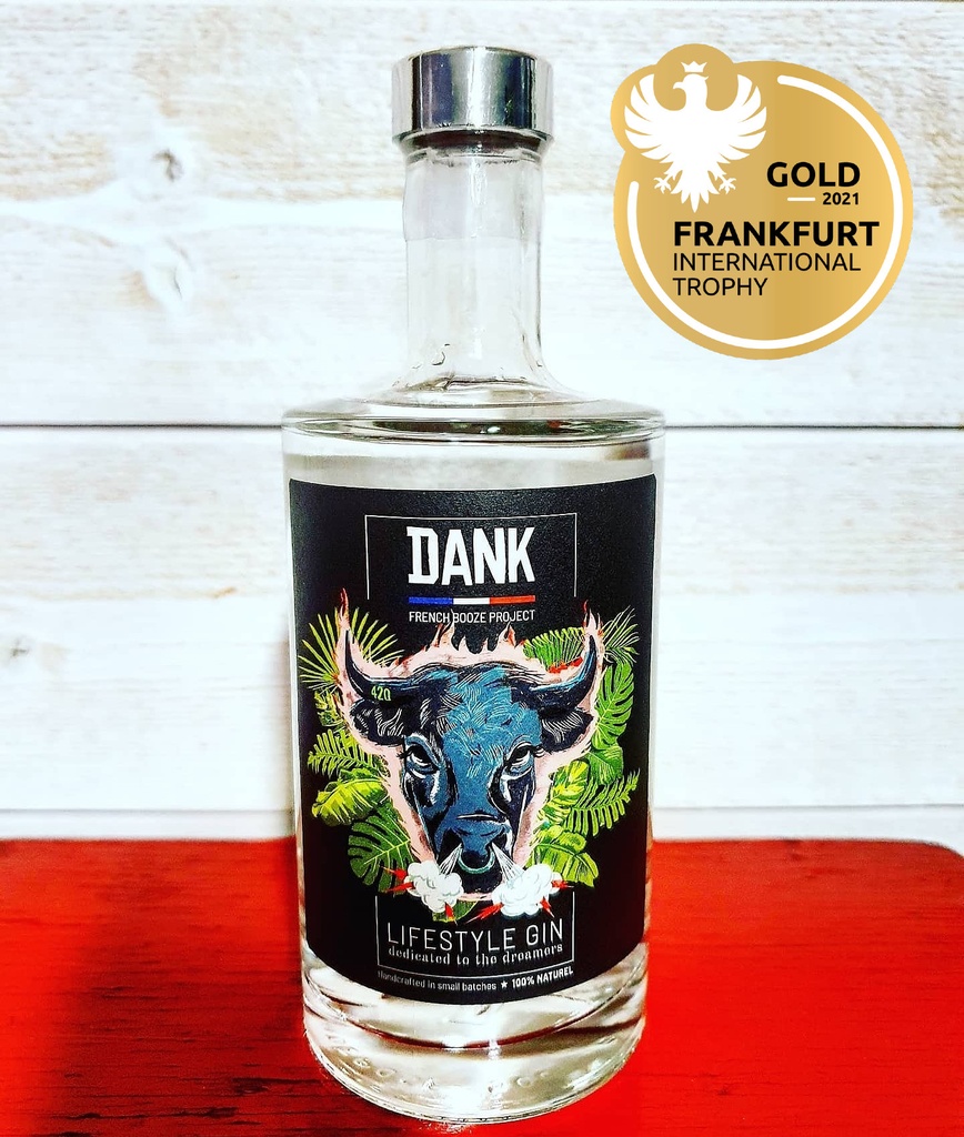 Gin français DANK 42° 50cl - French Booze Project