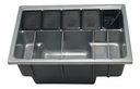 Station cocktail complete ABS avec ISOLATION THERMIQUE gris métalisé