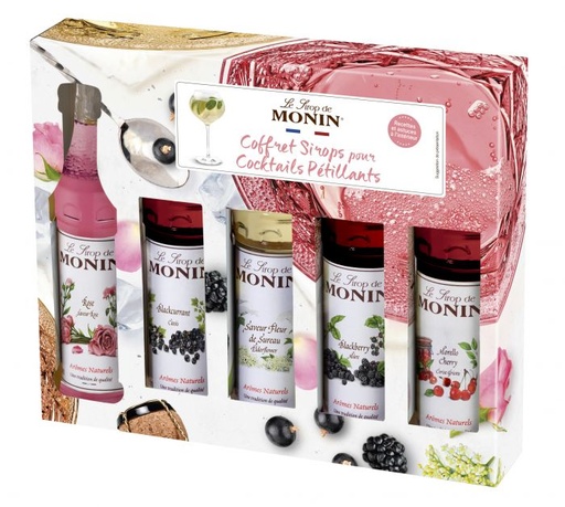 Coffret Spritz & cocktails pétillants 5x5cl - MONIN