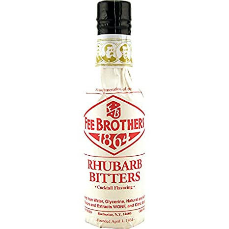 FEE BROTHERS BITTER - Rhubarbe - 150ml - 12%