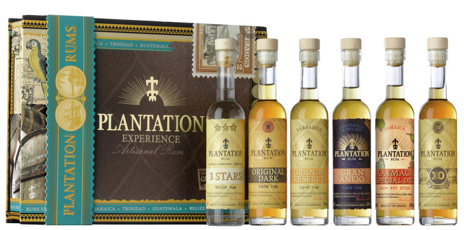 Coffret Plantation Rum Experience 6x10cl