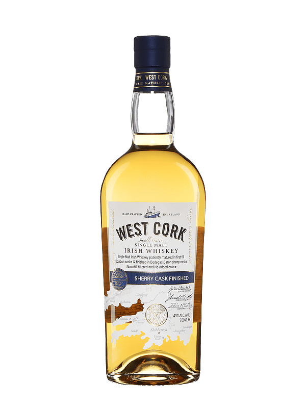 WEST CORK Sherry Cask Finish 43% - 70cl
