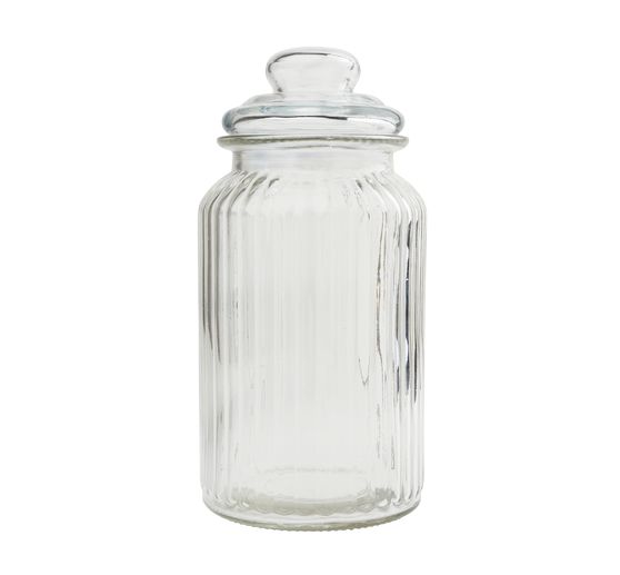 Pot Bonbonnière striée 1 litre