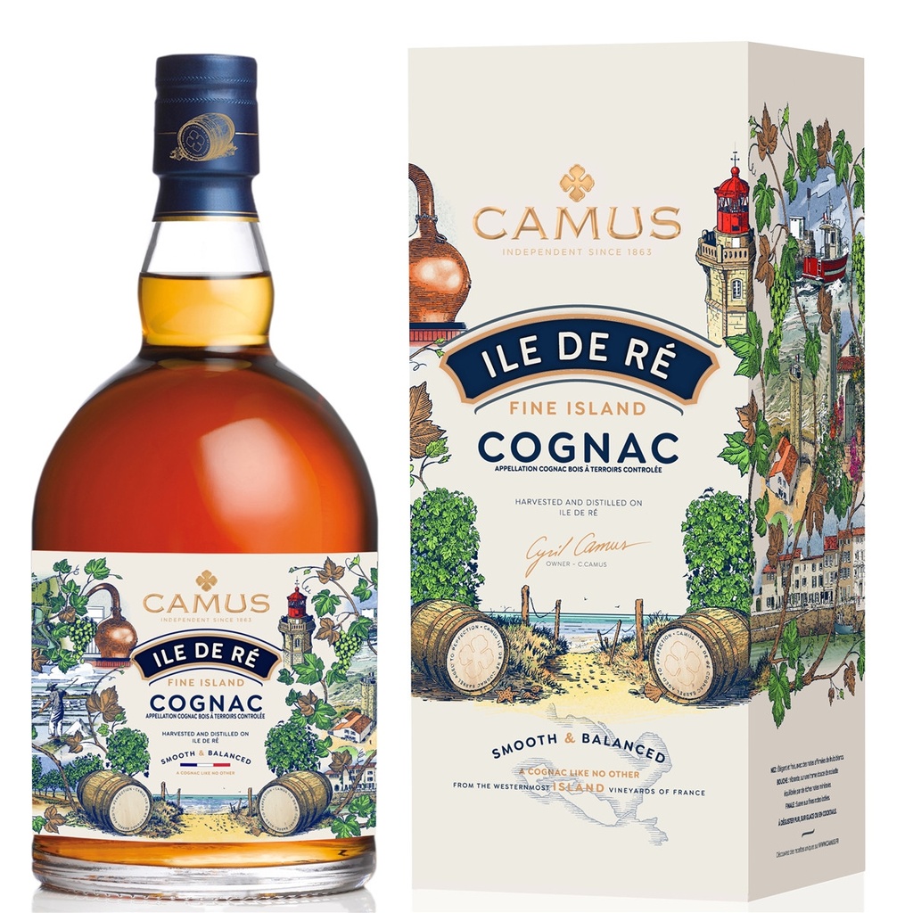 CAMUS Ile de Ré - Fine Island Cognac  40% 70cl