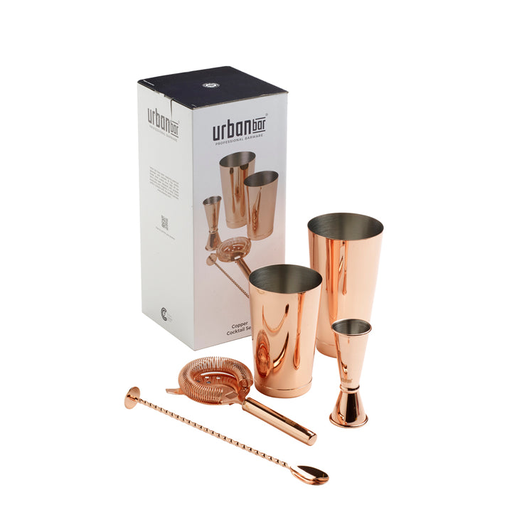 [UB5444] Cocktail set Ginza Japan copper - Urban Bar