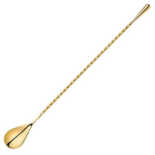 [UB4043] Drop Gold Bar Spoon 40cm - Urban Bar