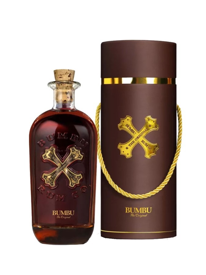 Original BUMBU rum 70cl with case