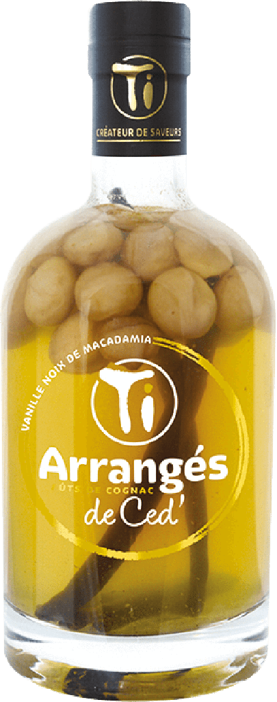 Ti Arrangé Rum by Ced' - Vanilla Macadamia Nuts 70cl 32%