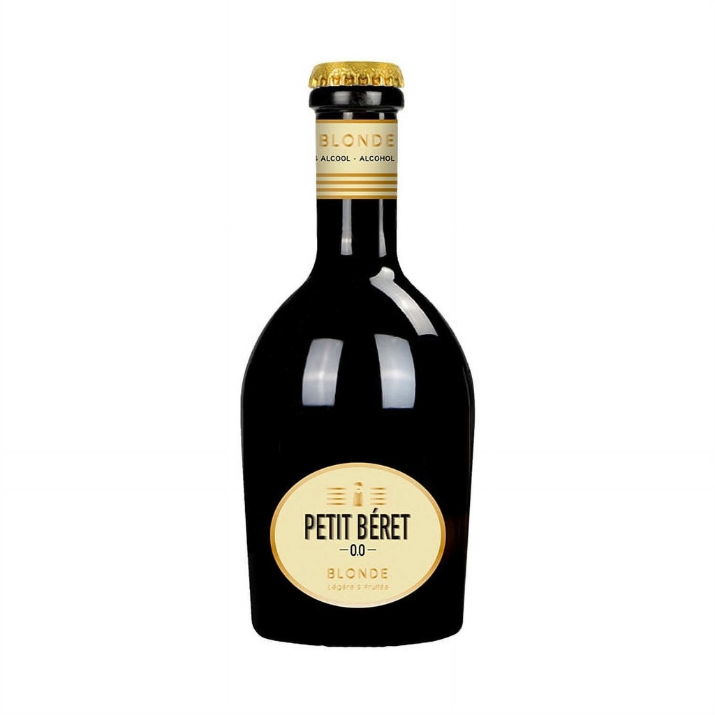Bière Craft Blonde sans alcool - 33cl - PETIT BERET