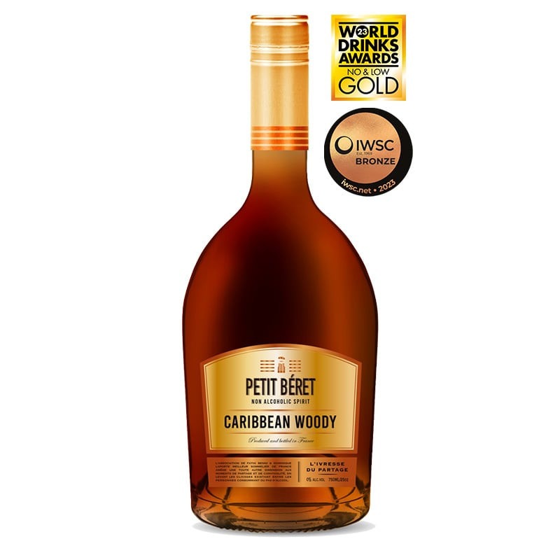 CARRIBEAN WOODY sans alcool - 74cl - PETIT BERET