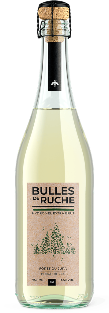 Hydromel forêt du Jura - 75cl - 4,5% - Bulle de Ruche