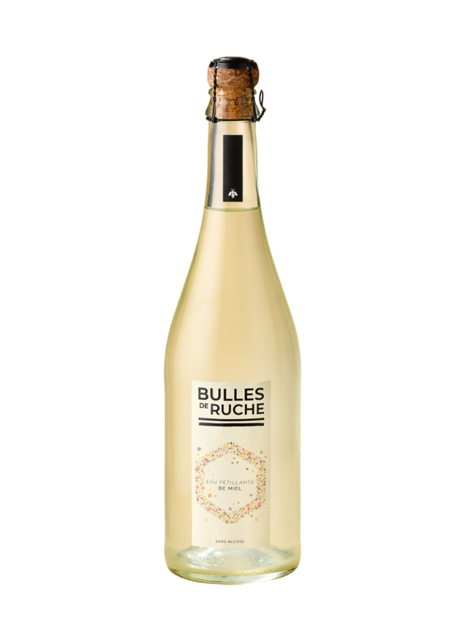 Eau pétillante de miel - 75cl - 0.0% - Bulle de Ruche