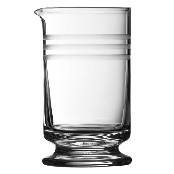[UB4129C] Calabrese 3 Cuts Cocktail Footed Mixing Glass 60cl - Urban Bar