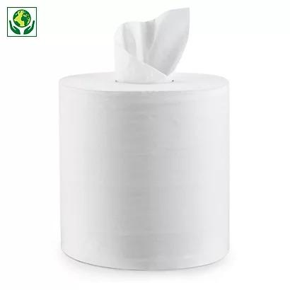 Bobine dévidage central Maxi Roll 100% Pure Ouate 205/30 - ECOLO GREEN
