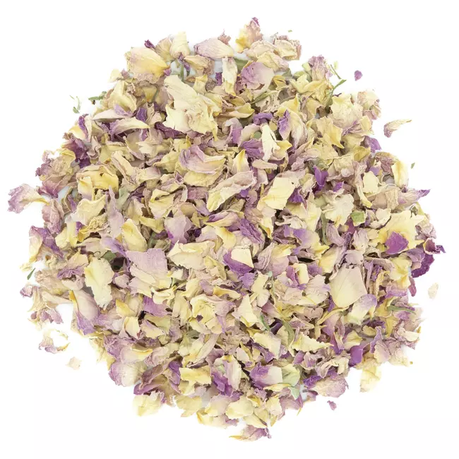 Pétales de fleurs de rose séchées pot de 6cl