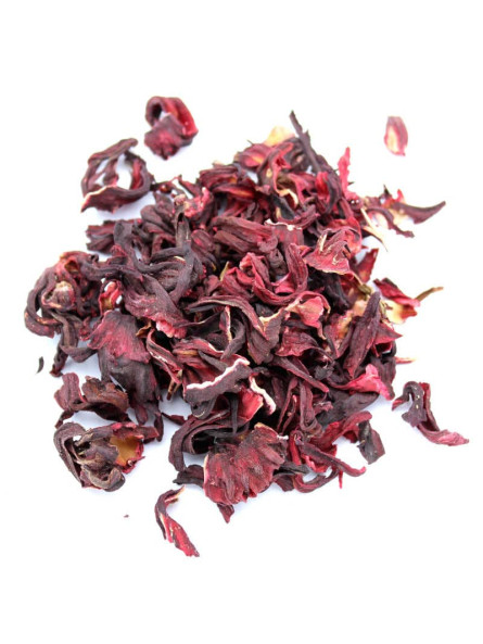Fleurs d'hibiscus séchées sachet de 100g