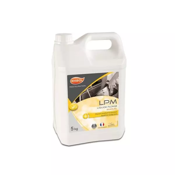 LPM Manual dish washing Liquid - 5 liters - EXEOL